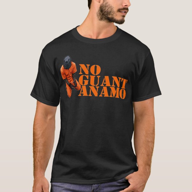 No Guantanamo T-Shirt (Vorderseite)