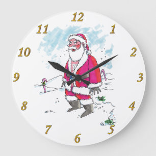 No Ho Ho Wanduhr
