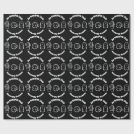 No Hugging Club Geschenkpapier