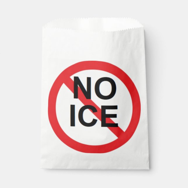 NO ICE  GESCHENKTÜTCHEN (Vorderseite)