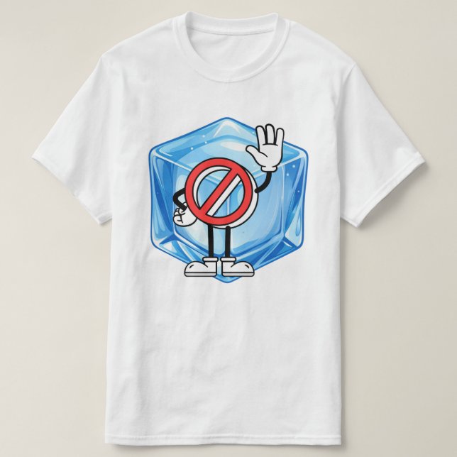 No Ice Tshirt (Design vorne)