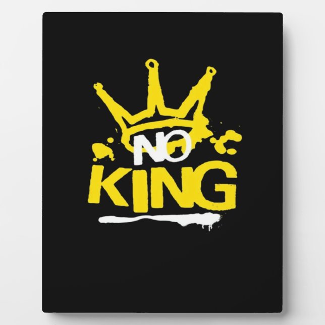 No King Minimal Clean Fotoplatte (Vorderseite)