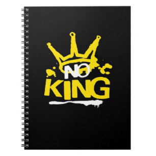 No King Minimal Clean Notizblock