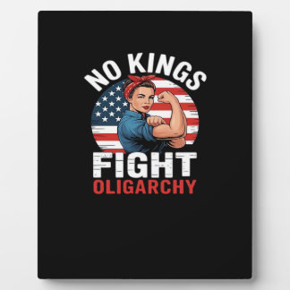 No King Patriotic Freedom No Kings In America Vint Fotoplatte
