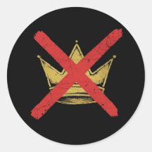 NO KING"S Sticker