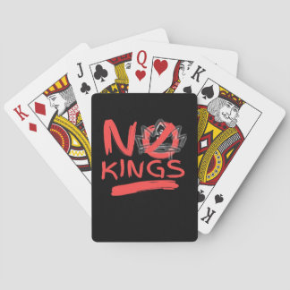 No King Simple Clean Design Spielkarten