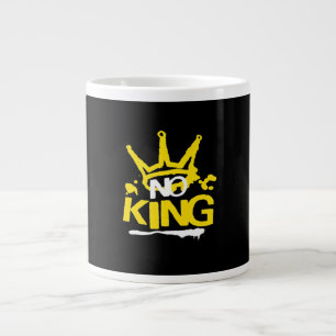 No King Vintage-Stil Jumbo-Tasse