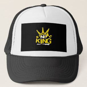 No King Vintage-Stil Truckerkappe