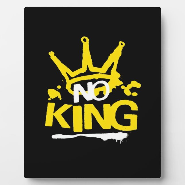 No King Vintage Style Fotoplatte (Vorderseite)