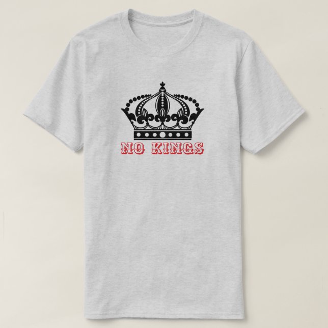 No Kings2 T-Shirt (Design vorne)