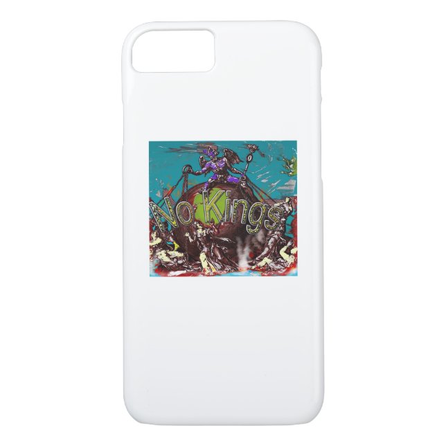 No Kings Classic Modern Minimal Style Case-Mate iPhone Hülle (Rückseite)