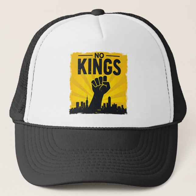No Kings (DC Edition) Truckerkappe (Vorderseite)