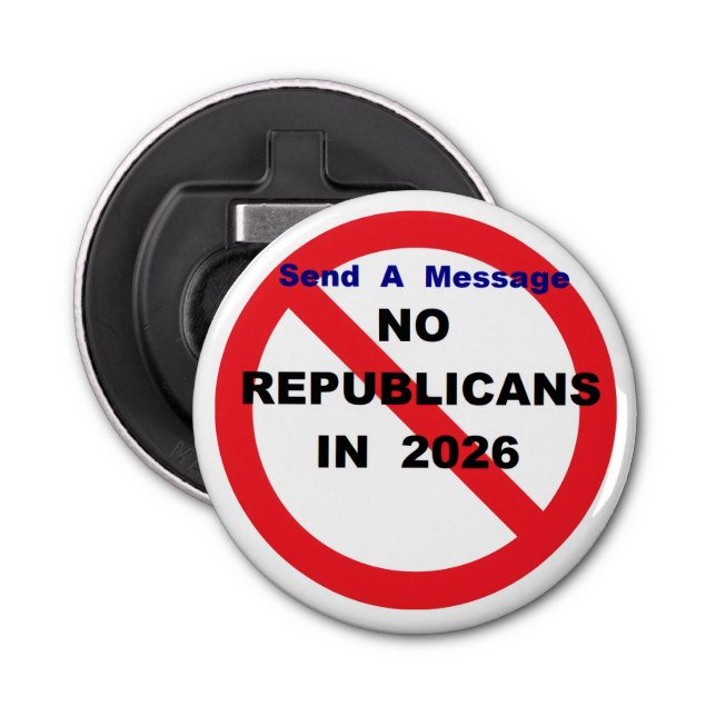 NO KINGS  FLASCHENÖFFNER (Vorderseite)