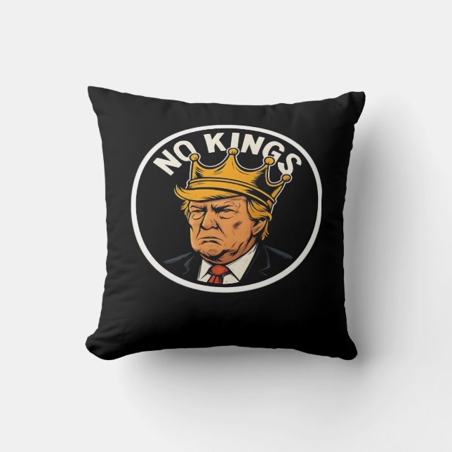 No Kings In America Anti Donald No Kings Day Class Kissen (Vorderseite)