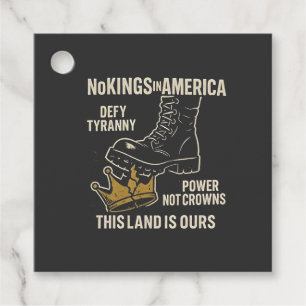 No Kings in America Anti-Trump 4. Juli Geschenkanhänger