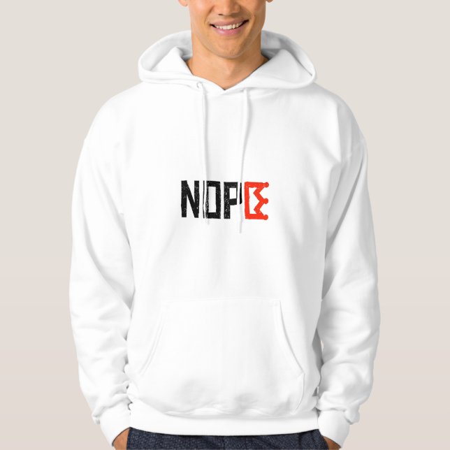 No Kings In America Anti Trump Anti Fascism Hoodie (Vorderseite)