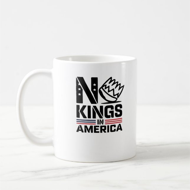 No Kings In America Baby Creative Style Kaffeetasse (Links)