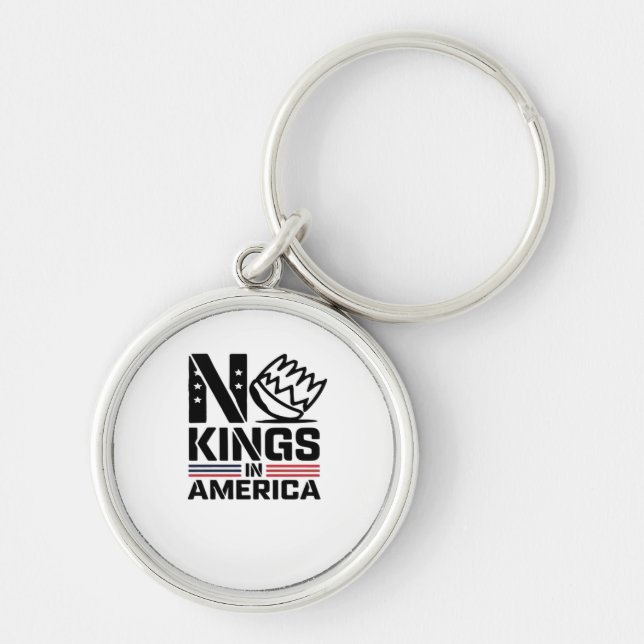 No Kings In America Baby Creative Style Schlüsselanhänger (Vorne)