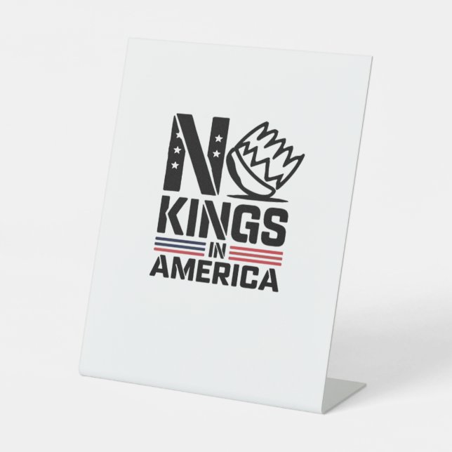 No Kings In America Baby Creative Style Sockelschild (Vorderseite)