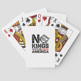 No Kings In America Baby Creative Style Spielkarten