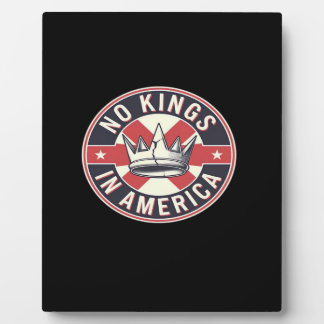 No Kings In America Creative Style Fotoplatte