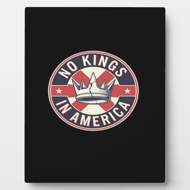 No Kings In America Creative Style Fotoplatte (Vorderseite)