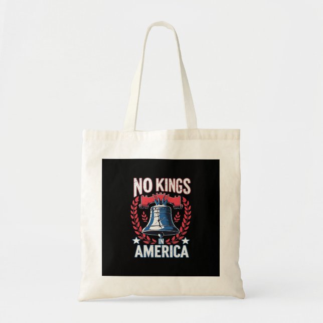 No Kings In America Design Classic Artistic Graphi Tragetasche (Vorne)