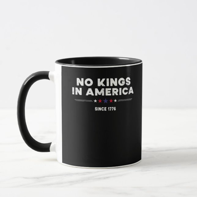 No Kings In America Doge Classic Trendy Graphic Tasse (Links)