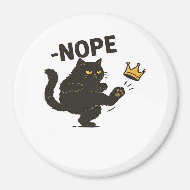 No Kings In America Essential Cool Unique Magnet (Vorne)