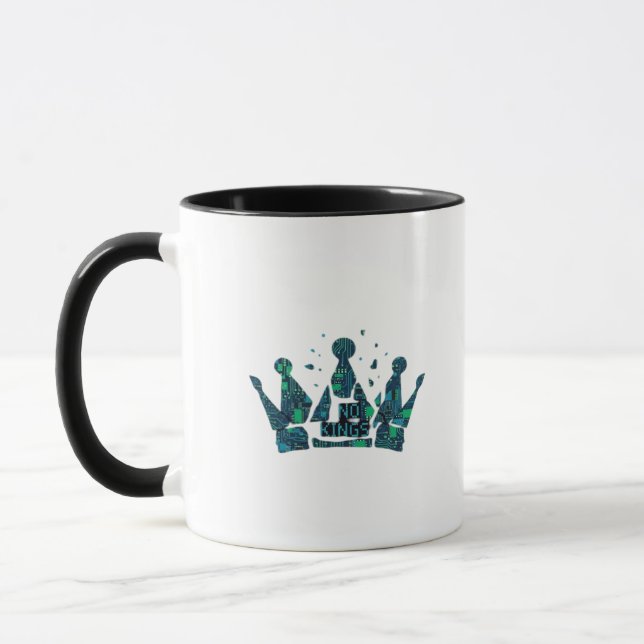 No Kings In America Freedom Aesthetic Tasse (Links)