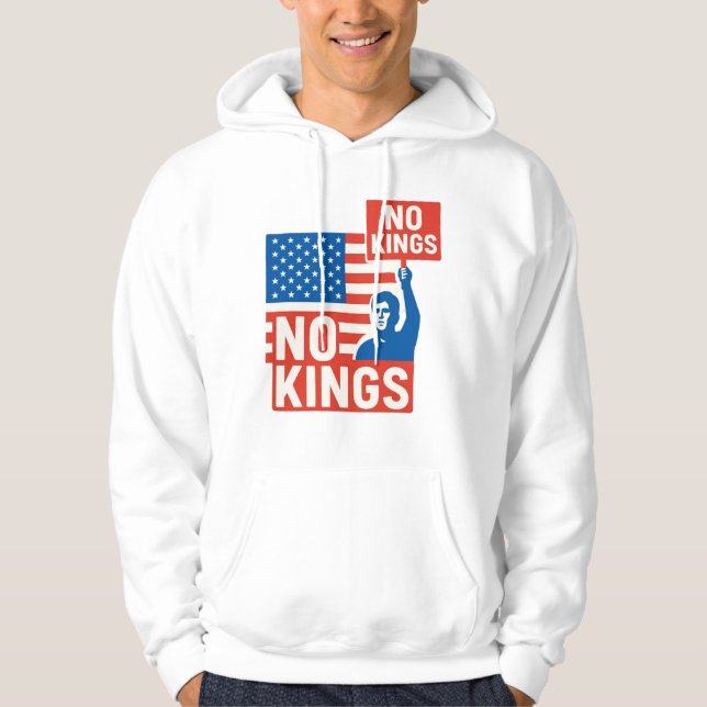 No kings in America  Hoodie (Vorderseite)