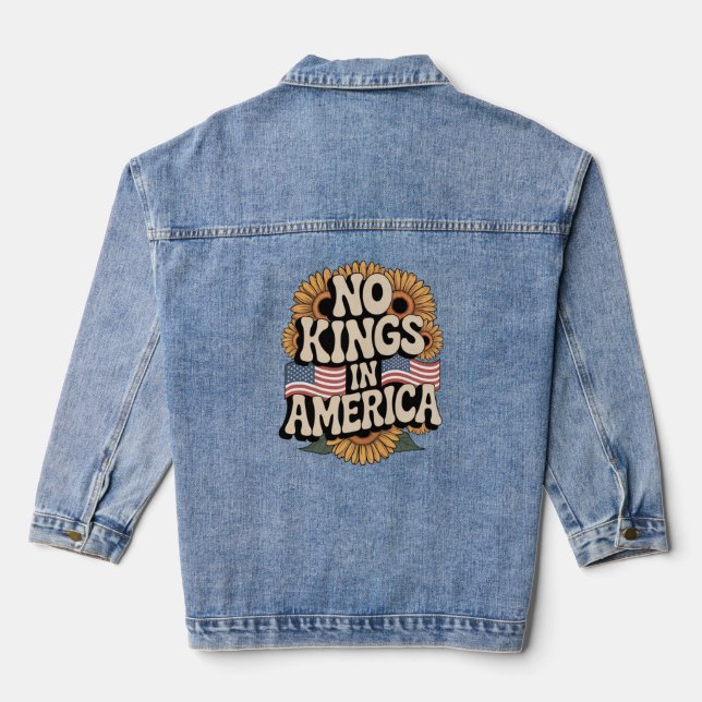 No Kings in America Jeansjacke (Rückseite)