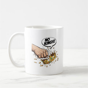 No Kings In America Kreative Gestaltung Kaffeetasse
