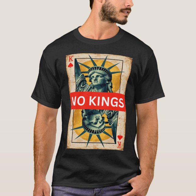 No kings in America resist 50501 movement T-Shirt (Vorderseite)