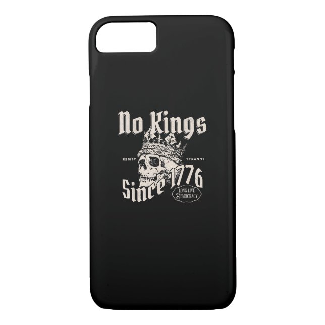 No Kings In America Since 1776 Freedom Spirit Look Case-Mate iPhone Hülle (Rückseite)