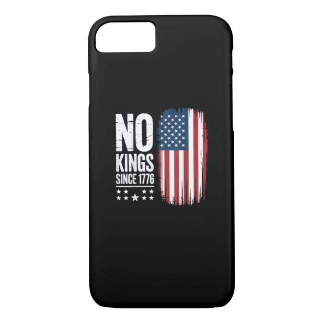 No Kings In America Since 1776 Freedom Spirit Look Case-Mate iPhone Hülle (Rückseite)
