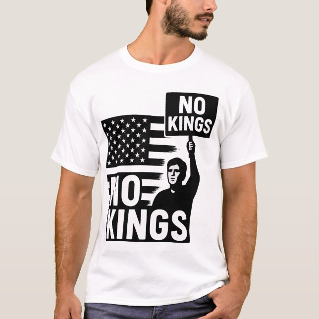 No kings in America  T-Shirt (Vorderseite)