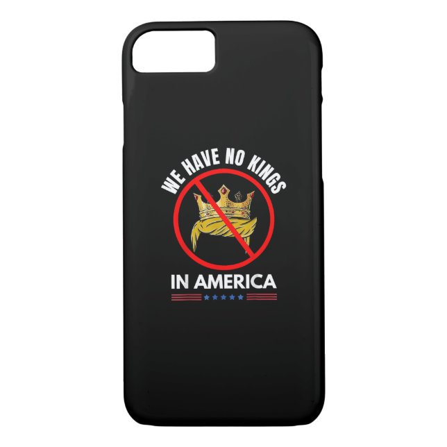 No Kings In America United States Independence Ret Case-Mate iPhone Hülle (Rückseite)