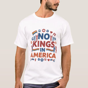 "No Kings in America - Unity and Freedom T-Shirt