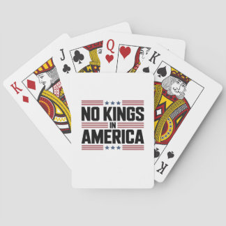 No Kings In America USA Creative Style Spielkarten