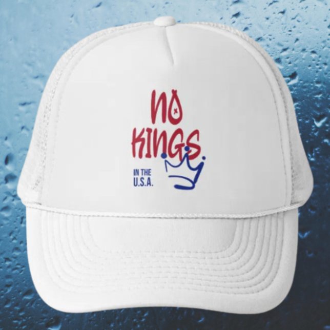 No Kings in the U.S.A. Trucker Hat - Bleibe Free Truckerkappe (Von Creator hochgeladen)