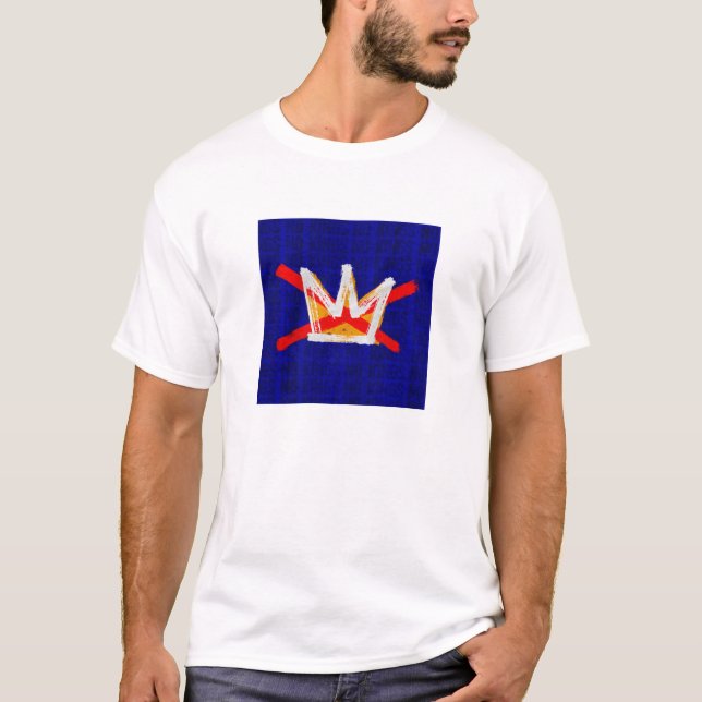 NO KINGS in the USA. Not now, not ever! T-Shirt (Vorderseite)