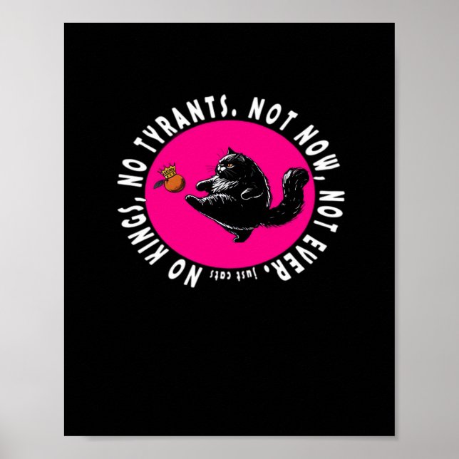 No Kings, Just Cats Essential Poster
