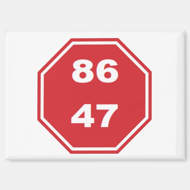 NO kings- Magnet (Vorderseite)