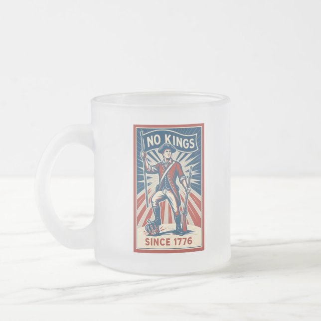 No Kings Mug Mattglastasse (Links)