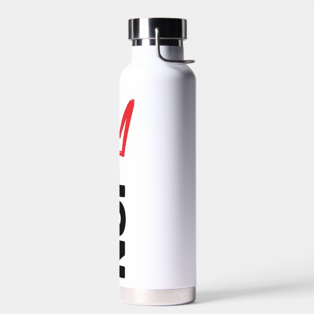 No Kings NOPE Keychain Trinkflasche (Links)