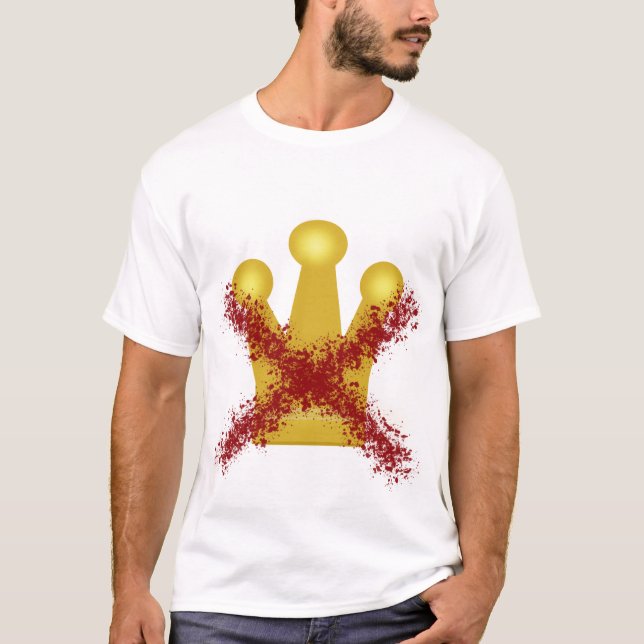 No kings political statement T-shirt (Vorderseite)
