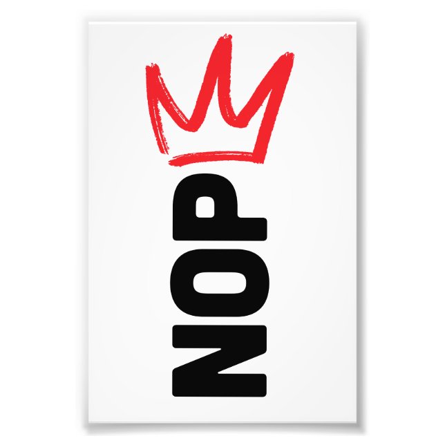 No Kings Poster (Vorne)