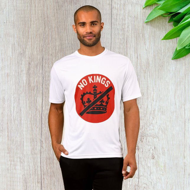 No Kings Protest Symbol T-Shirt (Von Creator hochgeladen)