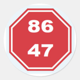 NO KINGS RUNDER AUFKLEBER